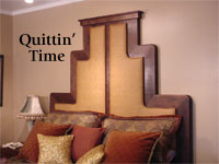 Quittin' Time Headboard