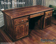 Texas Twister Desk